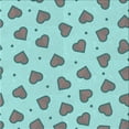 thumbnail image 1 of Ahgly Company Machine Washable Indoor Square Transitional Tron Blue Area Rugs, 8' Square, 1 of 7