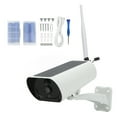 thumbnail image 1 of Cámara de vigilancia, cámara de seguridad solar 1080P cámara de seguridad exterior cámara PIR inteligente ultra sensible, 1 of 8