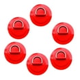 thumbnail image 1 of Almohadilla de anillo en D shamjiam 6pcs para kayak rojo, 1 of 6