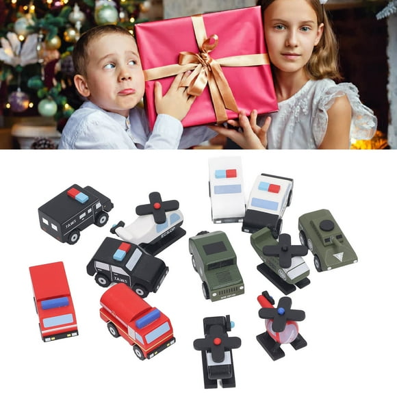 Miniature Toy Cars Plane Set, Simulation Car Plane Toy Safe For Puzzle Development