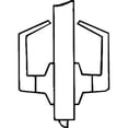 thumbnail image 3 of Assa Abloy Accentra Lever Lockset, Mechanical, Passage, Grade 1 AU5401LN x 626, 3 of 5