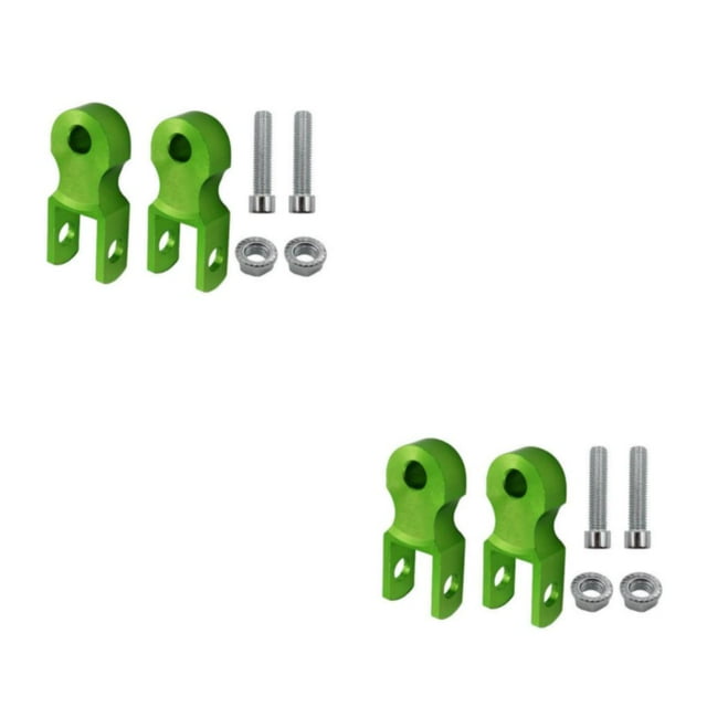 Becaristey Motorcycle Extension And Durable Rear Shock Absorber Riser For CRF50 KLX110 Green 2Set