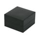 thumbnail image 2 of Caja de almacenamiento para un solo reloj, estuche portátil, regalo de aniversario, simple para hombres Negro, 2 of 9