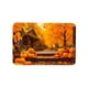 thumbnail image 2 of Felpudo con Diseño de Calabaza y Hojas de Arce Otoñales | Alfombra Decorativa para Entrada, Halloween y Acción de Gracias | Alfombra de Poliéster Suave para Baño, Cocina y Porche | Felpudo Lavable y, 2 of 6
