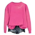 thumbnail image 4 of BLTIBY Valentine Shirts for Women Love Heart Graphic Sweater Long Sleeve Round Neck Pullover Blouse Fashion Casual Valentines the Day Top Hot Pink XL, 4 of 8