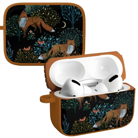 Episodic Drawing Enchanted Collection HDX Case Cover for Apple AirPods Pro 1 & 2 (Forest Foxes) by Affinity Bands