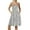 White-A9, variant on Summer Cotton Sundresses for Women 2025 Built In Bra Sleeveless Spaghetti Strap Sundresses Floral Smocked Knee Length Ruffle Mini Dresses Blue L