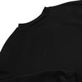 thumbnail image 5 of Lenpel Long Sweatshirt for Women Fall Oversized Long Sleeve Crew Neck Pullover Tops Loose Drawstring Hem Shirts(Black,Large), 5 of 7