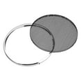 thumbnail image 4 of Unique Bargains 3 Pieds Protecteur de Haut-Parleur en Maille Décorative pour Gril, Pièce Audio Argentée, 4 of 4