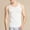 White, variant on Bcfgryg Men's Silk Tank Tops Super Absorbent And Breathable Undershir/Sleeveless Silk Classic A Shirts Men's T Shirts Black L