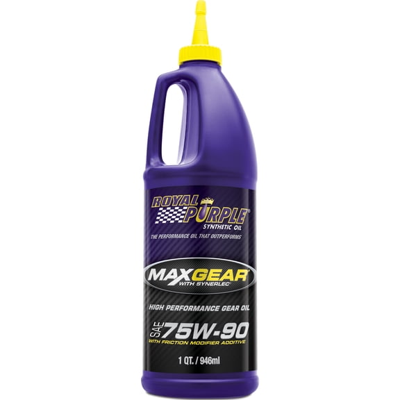 ROYAL PURPLE® MAX GEAR® Synthetic SAE 75W-90 High Performance Gear Oil, 1 Quart