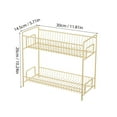 thumbnail image 7 of olkpmnmk Bathroom Organizers And Storage,Bathroom Shelves,2-Tier Cabinet Storage Rack, Suitable For Kitchen/Bathroom Countertop Storage,Organization And Storage,Accessories, 7 of 7