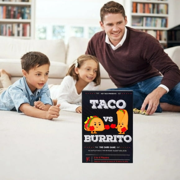 Food Series Kids Card Game Family Party Board Game Interactive Educational Toy for Children and Adults