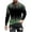 Mens Shirts Army Green, variant on S-5X Plus Size T Shirts for Men Big & Tall Long Sleeve Crewneck Tees Tops Mens Trendy Gradient Printed Pullover Slim Athletic Workout Tshirts Shirt