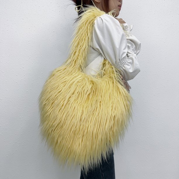 Bolso para teléfono móvil para mujer, Bolso informal con forma de corazón de amor, Bolso elegantes femeninos de gran capacidad