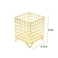 thumbnail image 3 of SSZMDLB Coffee Pod Organizer Basket, Iron Coffee Capsule Storage Basket for Coffee Bar, Home Office Desk, Metal Coffee Pod Holder, Coffee Capsule Container, 3 of 5