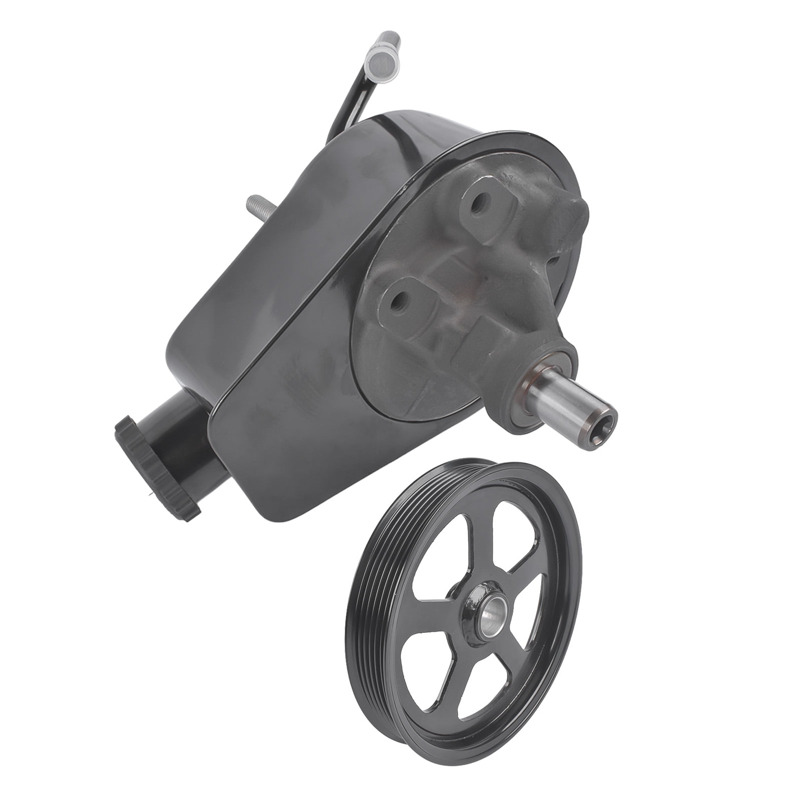 NEWZQ Front Power Steering Pump with Pulley for Chevrolet GMC C1500 K2500 Pickup SUV 1990-1995 1Pc