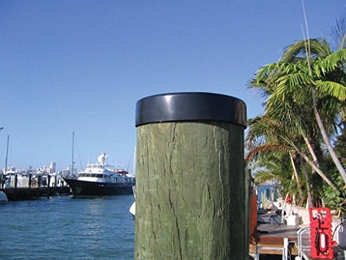 Marine Boat Dock 8/" Piling Cone 6 Pack White Pylon Cap Covers