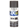 thumbnail image 3 of Charcoal Gray, Rust-Oleum American Accents 2X Ultra Cover Satin Spray Paint-342064, 12 oz, 3 of 21