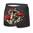 thumbnail image 2 of Naloa Red Mushrooms, Hand Painted Mushrooms Print Mens Underwear - Boxers for Men, Classic Briefs for Men, 2 of 9