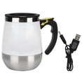 thumbnail image 2 of Taza Autoagitadora De 400ml, Taza De Agua Magnética, Taza Mezcladora Eléctrica De Acero Inoxidable Con Carga USB Para El Hogar, Oficina, Sala De Estudio, 2 of 7