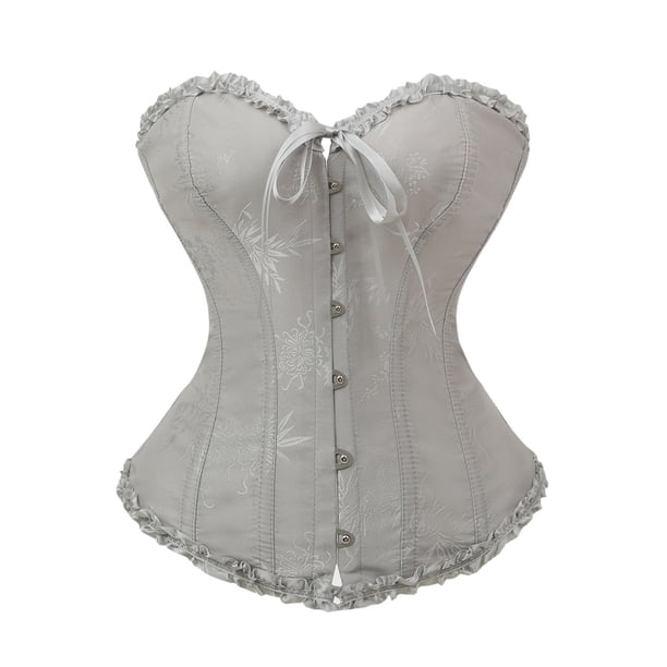 Bajo Vestido Shapewear Vendaje Gótico Sólido Top de Perspectiva para las Mujeres Shapewear Tops con Control Firme Y Confort Transpirable