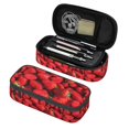 thumbnail image 5 of Goofa Strawberry Red Pattern Pencil Case, Multi- Slot Pencil Pouch, Portable Pencil Bag, Pen Case for& Office, 5 of 9