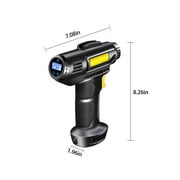 Avid Power Cordless Tire Inflator, 120W Rechargeable Air Compressor with Digital Gauge & Car Adapter, Portable for Cars, Bikes & Inflatables