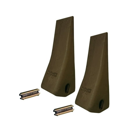 

2 Backhoe Skid Loader Mini Ex HD Forged Bucket Teeth w Pins 23FGHD T230FGHD
