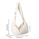 thumbnail image 2 of Bolso Mujer Crossbody Casual Nylon Dumpling Fashion Ladies Tote Blanco, 2 of 4