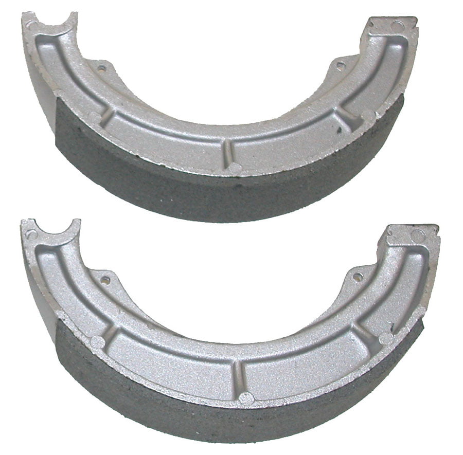 2 Sets WATER GROOVED Front Brake Shoes & Springs for 1991-2002 Suzuki King Quad LTF 300 & 4WDX 4WD ATVs 