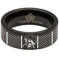 thumbnail image 5 of Soldier Skull Tungsten Carbide Ring, 5 of 9