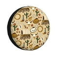 thumbnail image 2 of Balery Wild West Cowboy Tire Covers - Tough Tire Wheel Protector for Truck, SUV, Trailer, Camper, RV -17 inch, 2 of 8