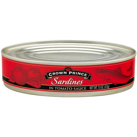 Crown Prince Sardines In Tomato Sauce, 7.5 oz