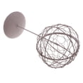 thumbnail image 4 of 26cm Iron Wire Wreath Frame Pot Plant Holder , Ball Shape with Stand, 4 of 8