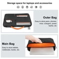 thumbnail image 4 of Funda Stibadium para portátil de 14 pulgadas, resistente al agua, para portátil de 14 pulgadas, Lenovo ThinkPad E480 de 14 pulgadas, Yoga 920 y Microsoft Surface Book de 13,5 pulgadas, color negro, 4 of 8