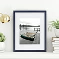 thumbnail image 3 of Scholartree 11 x 14 5-in-1 Wood Picture Frames Set-11x14 Matted to 8x10 Wall Frames, Blue, 3 of 4