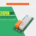 thumbnail image 2 of 5pcs Add2psu ATX 24Pin a 4 Pin Dual PSU Adaptador de sincronización de fuente de alimentación (Verde), 2 of 9