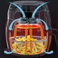 thumbnail image 4 of HLONK Air Fryer Basket Steamer Basket for Instant Pot 304 Stainless Steel Mesh Basket for Instant 6Qt 8Qt Air Fryer Air Fryer Accessory 8 inch Basket with Handle, 4 of 6