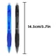 thumbnail image 3 of 5Pcs Ergonomic Triangular Grip Retractable Gel Pen Erasable Gel Inks Pen 0.5MM Tip for Journaling Note Taking Drawing Blue, 3 of 4
