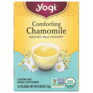 Yogi Tea, Chamomile, 16 Count, Packaging May Vary