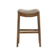 thumbnail image 2 of Alaterre Furniture Williston Backless Bar Height Wood Stool, Natural, 2 of 7