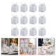 thumbnail image 2 of 12pcs/24pcs White Love Heart Favors Boxes for Bridal Showers Hollow out Candy Gift Box with Ribbon Party Supplies, 2 of 4