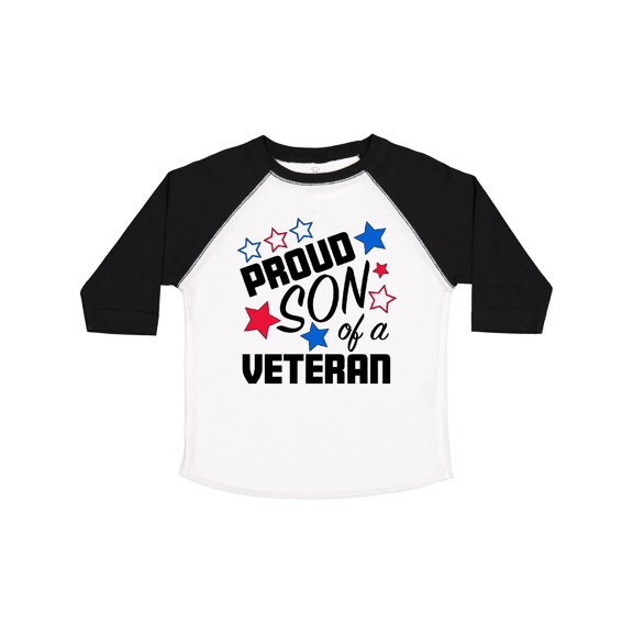 Inktastic Proud Son of a Veteran Veterans Day Boys Toddler T-Shirt