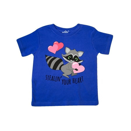 

Inktastic Stealin Your Heart Cute Raccoon Gift Toddler Boy or Toddler Girl T-Shirt