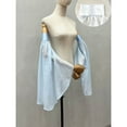 thumbnail image 3 of RYUJNDK Tulle Arm Covers Long Sleeve for Bridal Gown Dress Decorative Sleeves Shirt Bishop Sleeve Dress Decorative Long Sleeve, 3 of 8