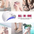 thumbnail image 5 of Uv Led Nail Lamp, Sunuv Gel Nail Light For Nail Polish 48w Uv Dryer With 3 Timers Sunone, 5 of 5