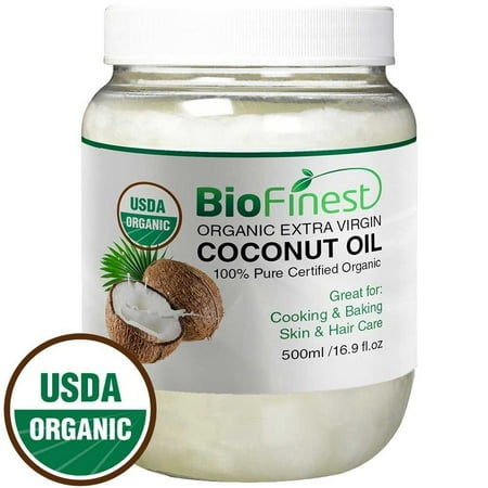 1 Lb Ground Beef Recipes - BioFinest 100% Organic Extra Virgin Coconut Oil - Unrefined & Cold-Pressed - Free Recipe EBook - Best For Cooking, Baking, Soothing Skin & Hair Moisturizer, 1 lb, 16 oz