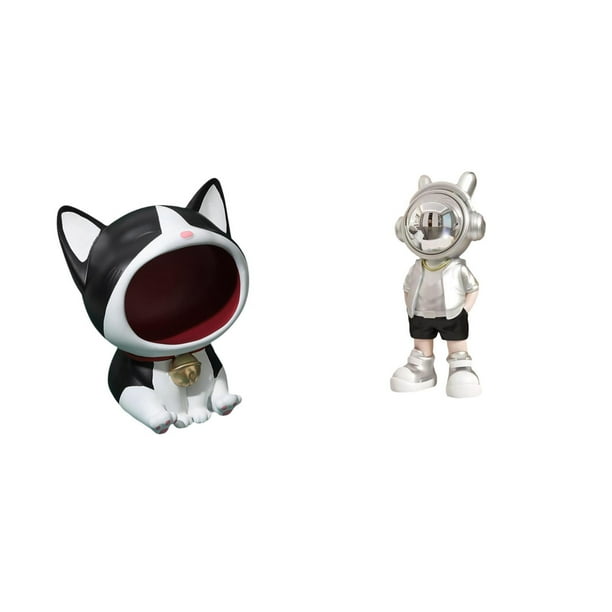 Estatua De Gato Astronauta, Adorno Artesanal Moderno, Figura Decorativa Para Centro De Mesa, Dormitorio, Escritorio, Sala De Estar, Estante Para Chimenea, Regalo De Inauguración De La Casa