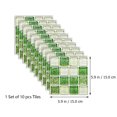 thumbnail image 4 of 10Pcs DIY Tile Stickers Simulated PVC Tile Stickers Waterproof Wall Decals, 4 of 6